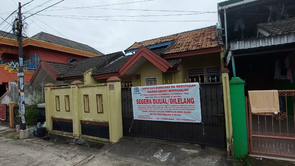 Rumah Cantik Di Palembang Dilelang Murah Rp Jutaan Saja Genpi Co