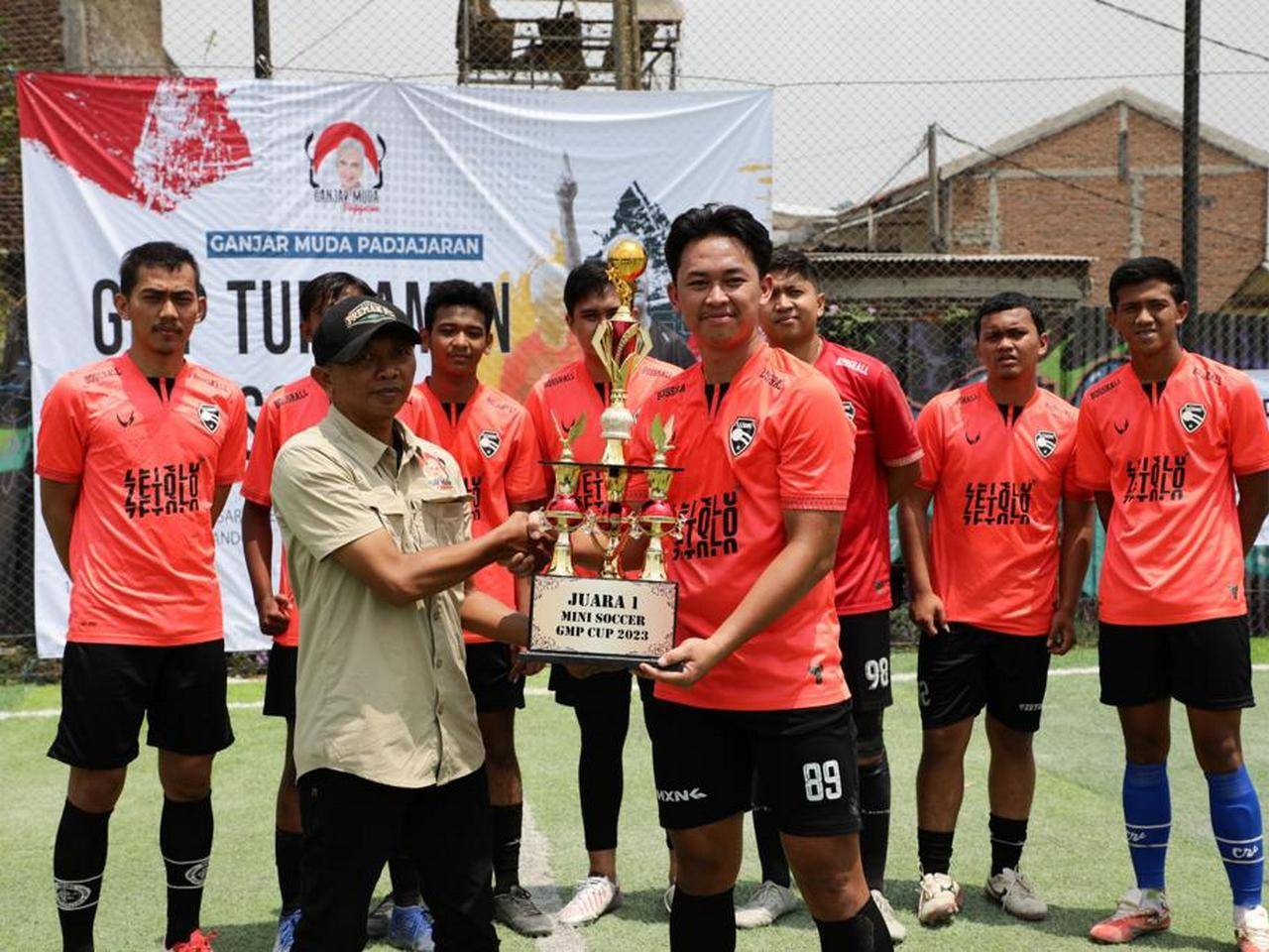 Turnamen Mini Soccer Cara Ganjar Muda Padjadjaran Lahirkan Bibit Baru