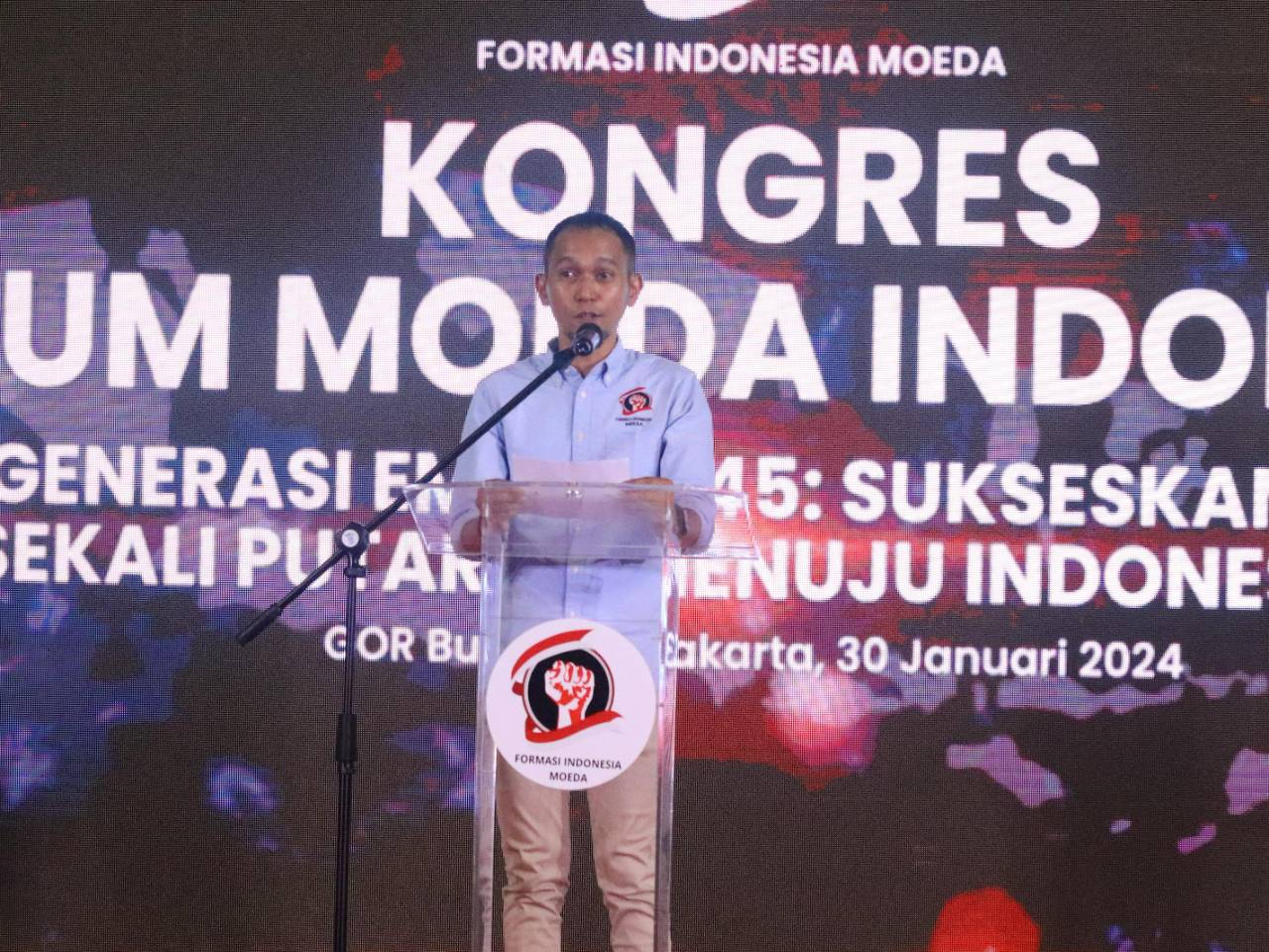 Kongres Kaum Moeda Indonesia Digelar Dukung Pilpres Sekali