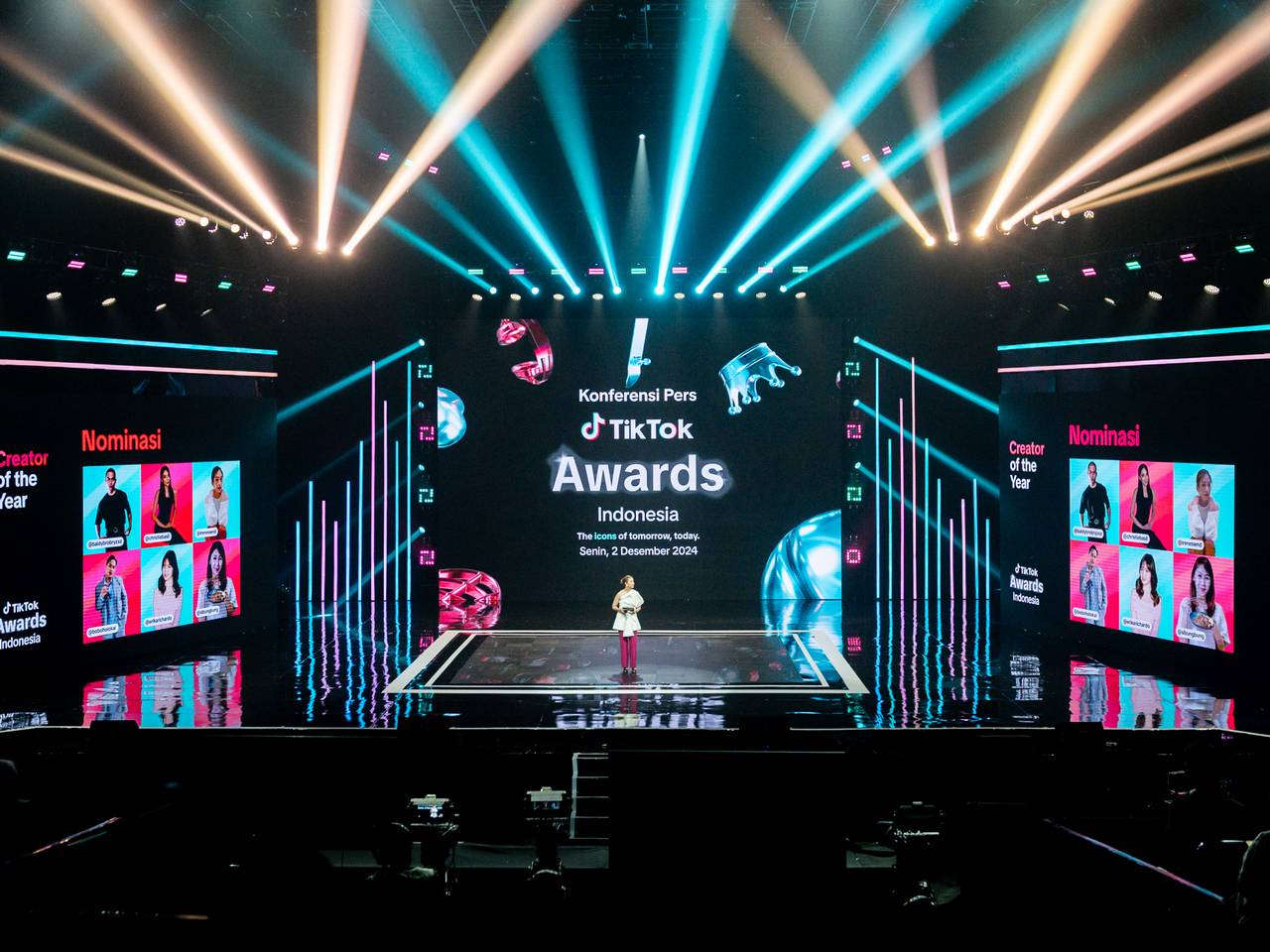 Tiktok Awards Indonesia Resmi Digelar Sorot Kreator Konten