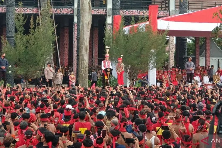 Di Depan Jokowi Tbbr Tegaskan Dukung Pembangunan Ibu Kota Nusantara