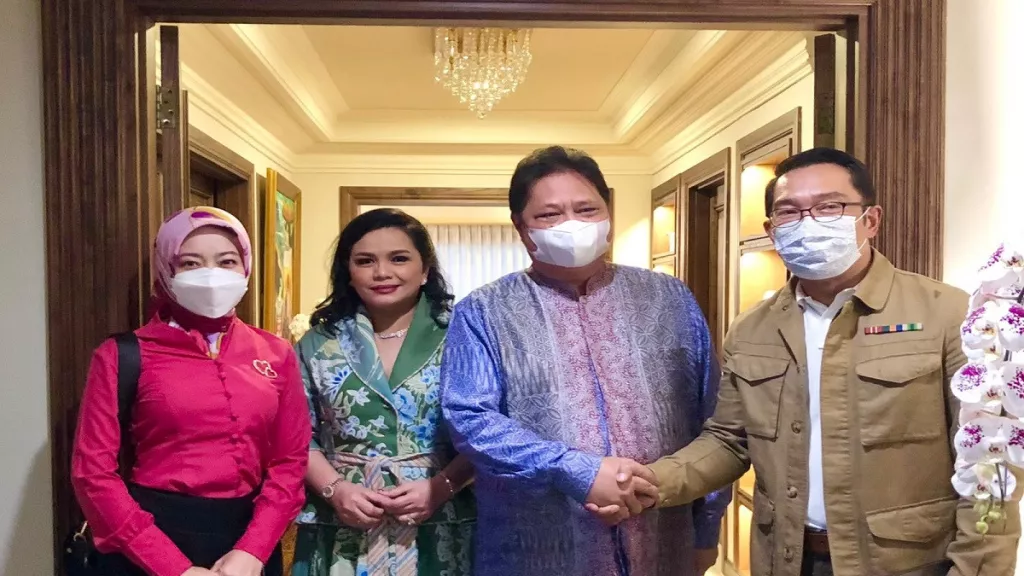 Pertemuan Ridwan Kamil dan Airlangga Cuma Silaturahmi, Kata Ujang - GenPI.co