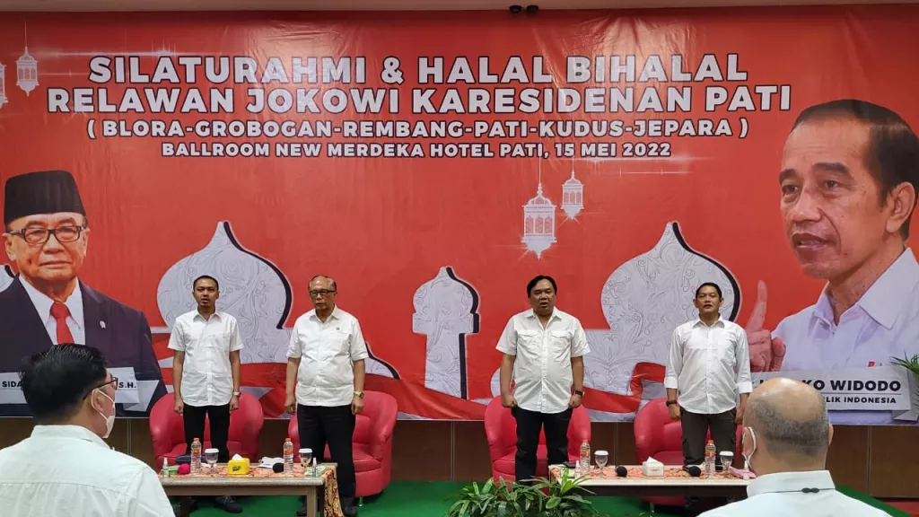 Relawan Jokowi Plat K Deklarasikan Sikap Setia hingga 2024 - GenPI.co