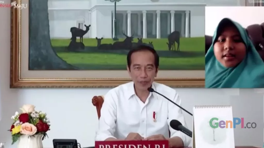 Peringati Hari Anak, Presiden Jokowi Ditodong Pertanyaan Ini - GenPI.co