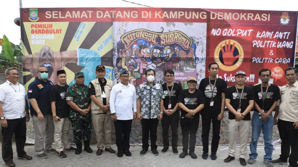 KPU Launching Kampung Demokrasi di 2 Kecamatan, Ini Tujuannya - GenPI.co BANTEN