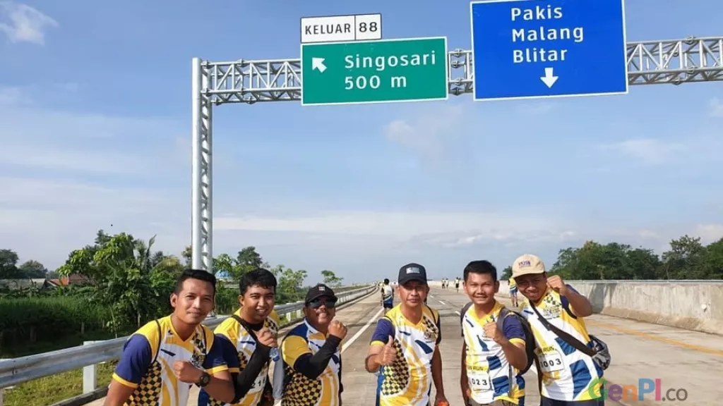 Belum Berfungsi, Tol Pandaan Malang Jadi Arena Color Run - GenPI.co