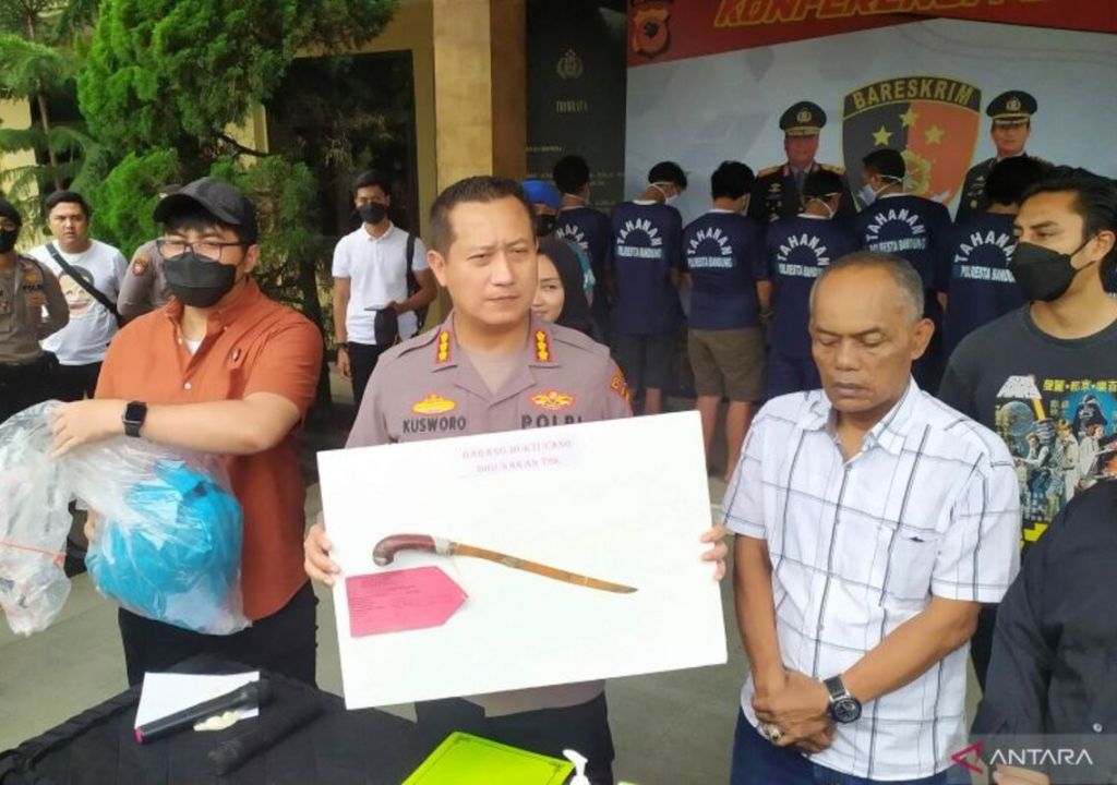8 Pelaku Pengeroyokan di Bandung ditangkap Polisi - GenPI.co JABAR
