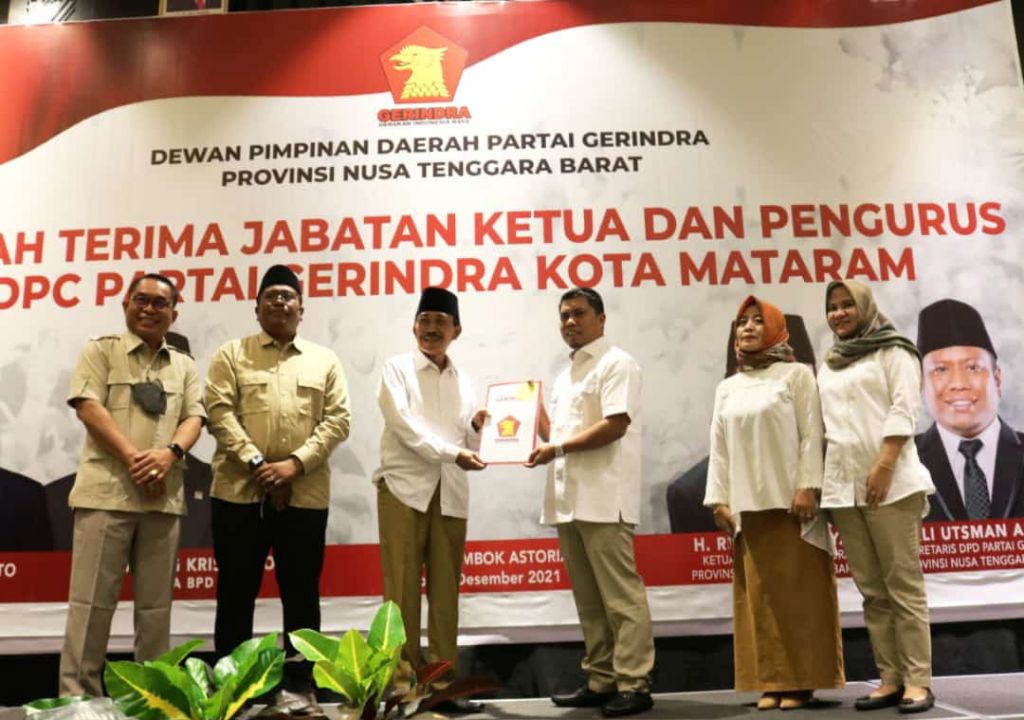Rahman Nahkodai Gerindra Kota Mataram - GenPI.co NTB