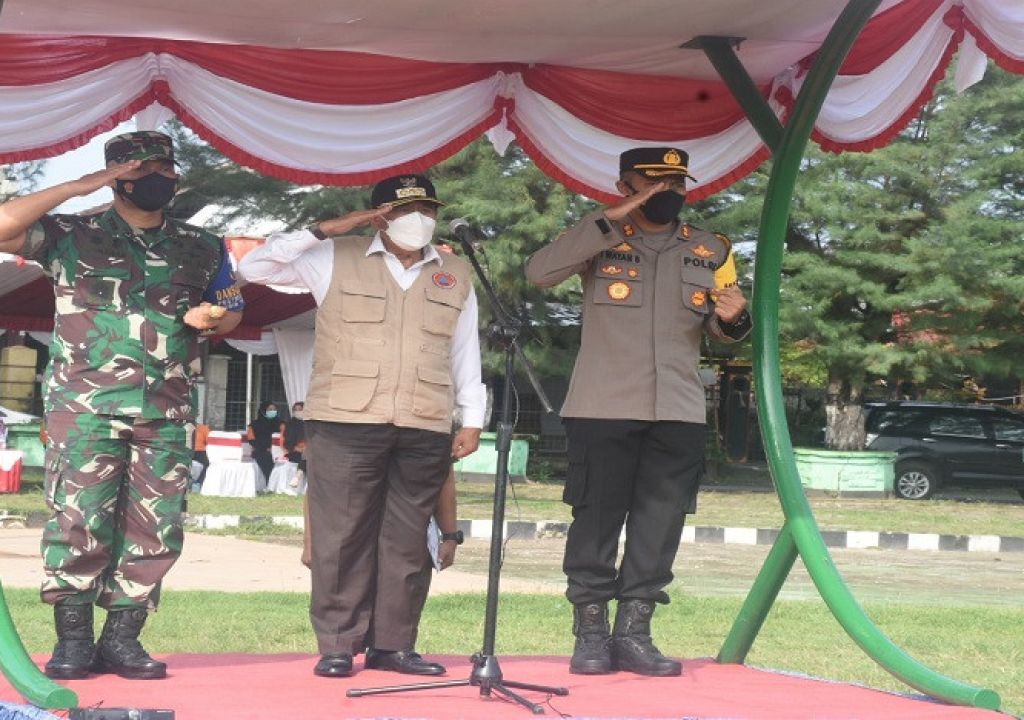 Pemerintah KLU Gelar Apel Siaga Darurat Bencana - GenPI.co NTB