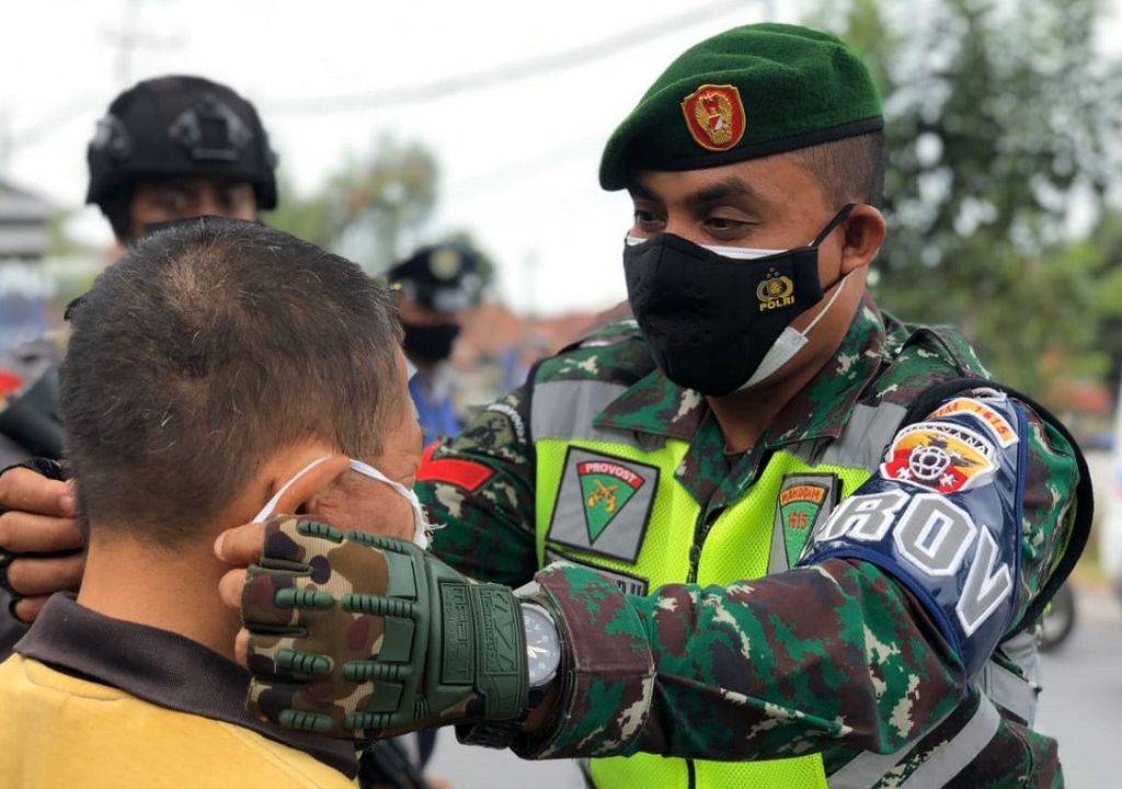 Dandim Lotim Minta Pengendara Patuhi Aturan dan Pakai Masker - GenPI.co NTB