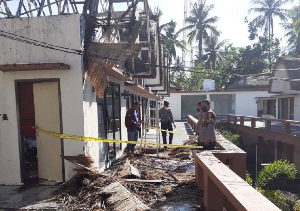 Satu Unit Kamar Hotel di Mandalika Hangus Terbakar - GenPI.co NTB