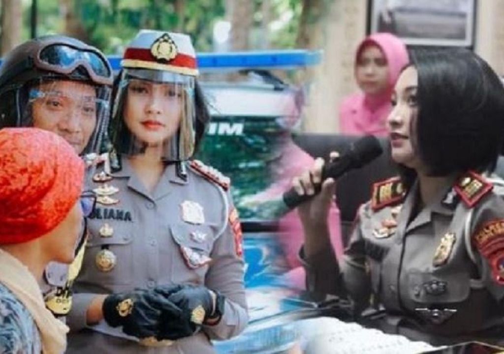 Polwan Cantik Lombok Timur ini Dimutasi ke Polda Metro Jaya - GenPI.co NTB