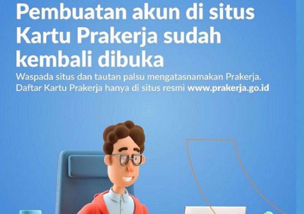 Buruan, Pembuatan Akun Kartu Prakerja 2022 Sudah Dibuka - GenPI.co NTB