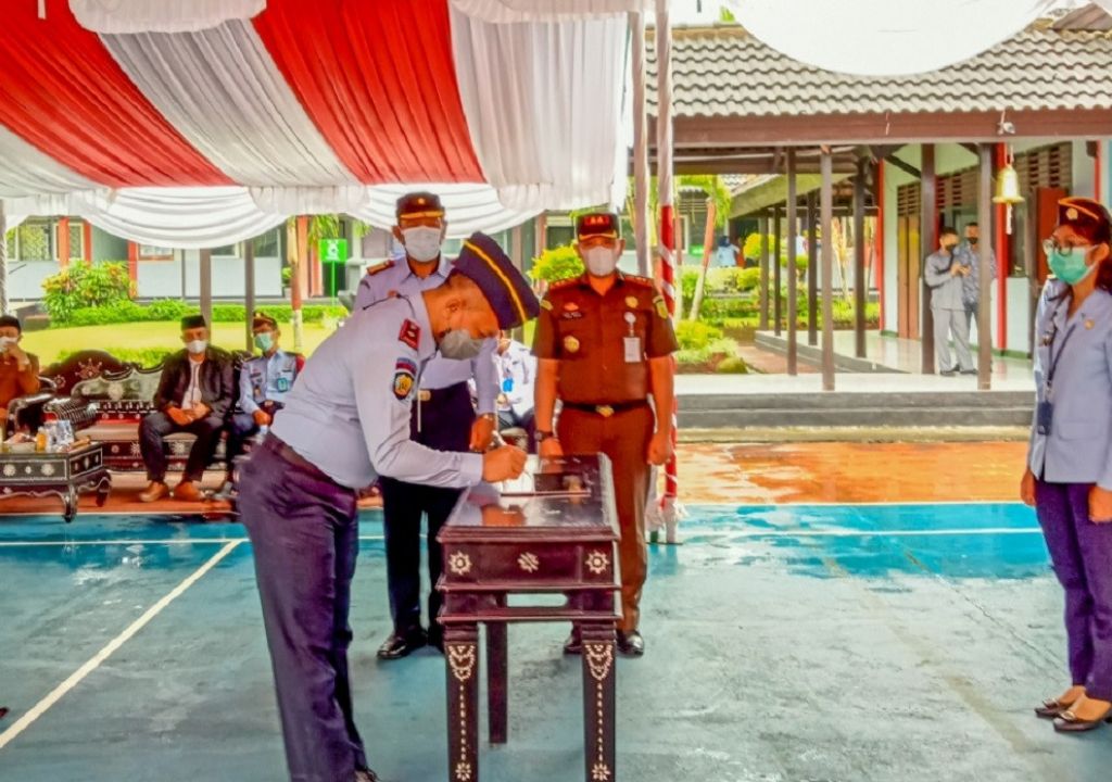 ASN Rutan Praya Lombok Tengah Ucapkan Janji Kerja, ini Tujuannya - GenPI.co NTB