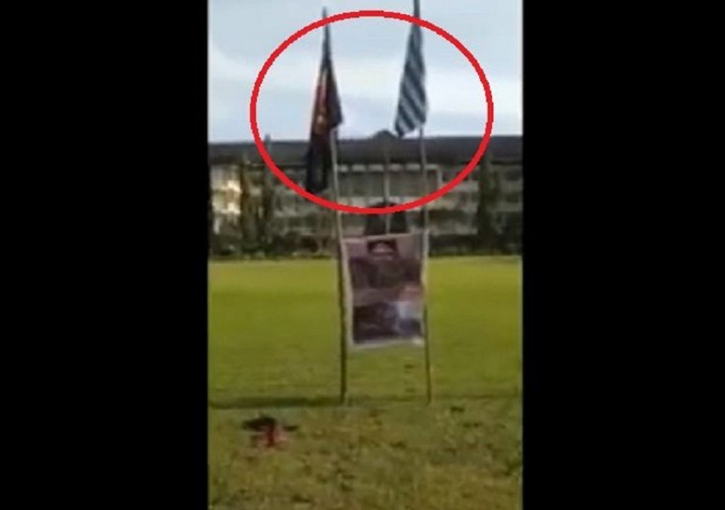 Viral Bendera Bintang Kejora Berkibar di Universitas Mataram - GenPI.co NTB
