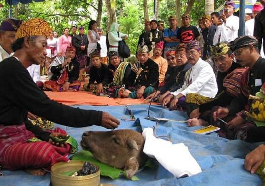 Rebang Alung, Ritual Penebus Kesalahan di Suku Sasak - GenPI.co NTB