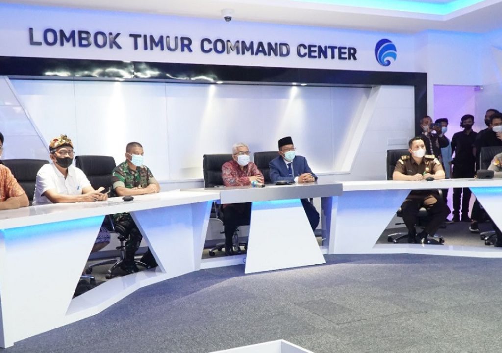 Siap Jadi Kota Pintar, Lombok Timur Resmikan Command Center - GenPI.co NTB