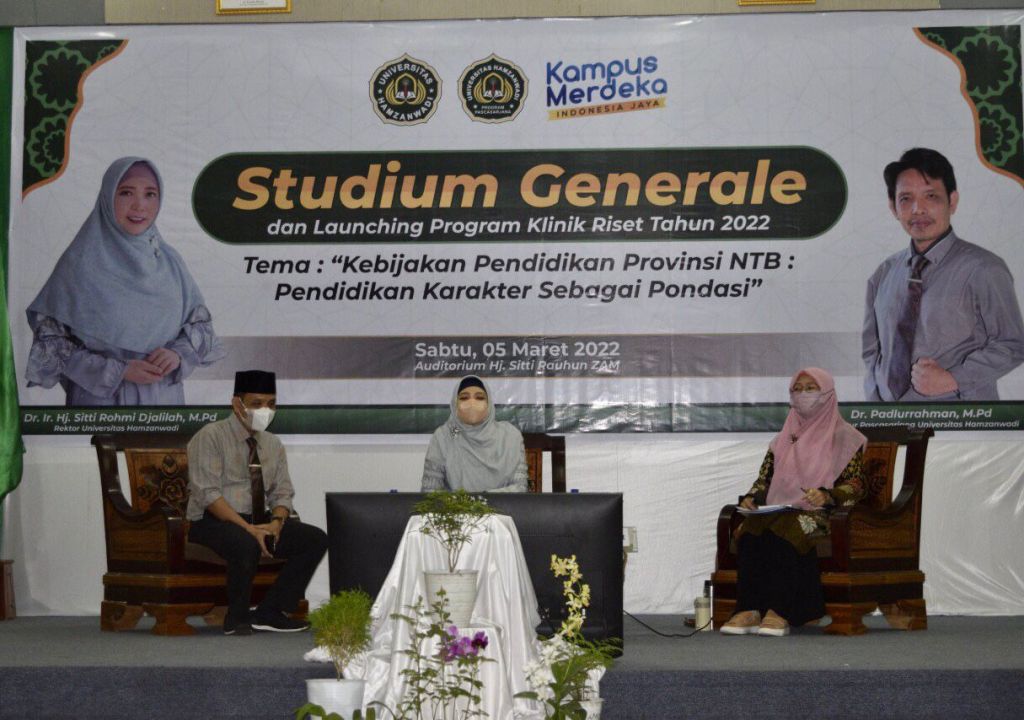 Keren, Universitas Hamzanwadi Launching Program Klinik Riset - GenPI.co NTB