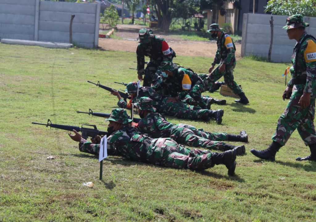 Mantapkan Kemampuan Tempur, Kodim Loteng Lakukan Ini - GenPI.co NTB