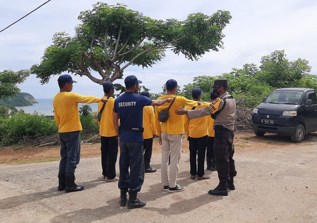 Sekuriti Kawasan Mandalika Terima Pembekalan dari Polisi - GenPI.co NTB