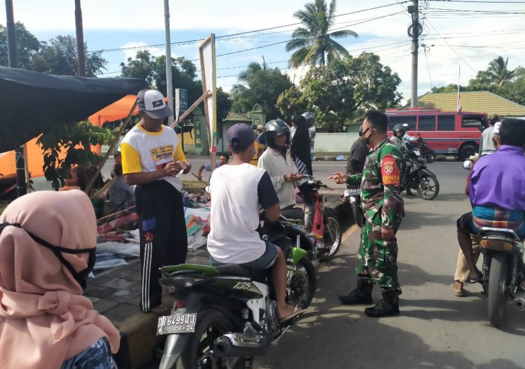 Personel Kodim Loteng Pantau Puncak Arus Balik - GenPI.co NTB