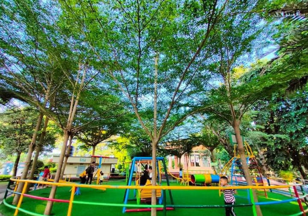 Taman Sangkareang Tempat Bermain Menyenangkan Bagi Anak - GenPI.co NTB