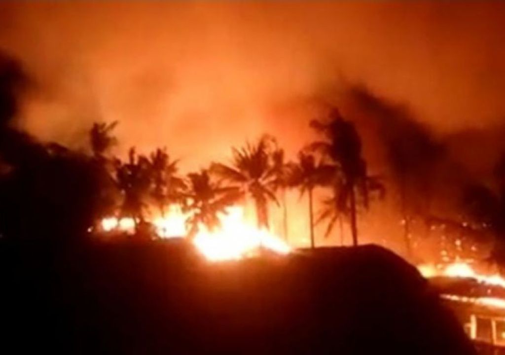 Kebakaran Terjadi di Gili Trawangan, Puluhan Kamar Dilahap Api - GenPI.co NTB