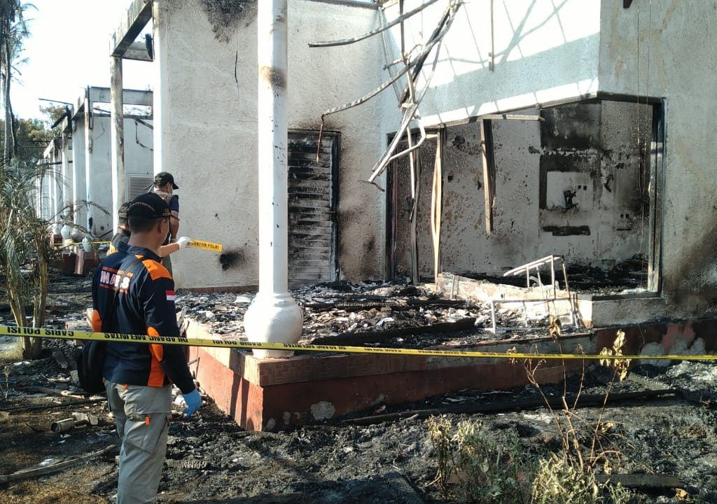 Polisi Masih Selidiki Penyebab Kebakaran Hotel di Gili Trawangan - GenPI.co NTB