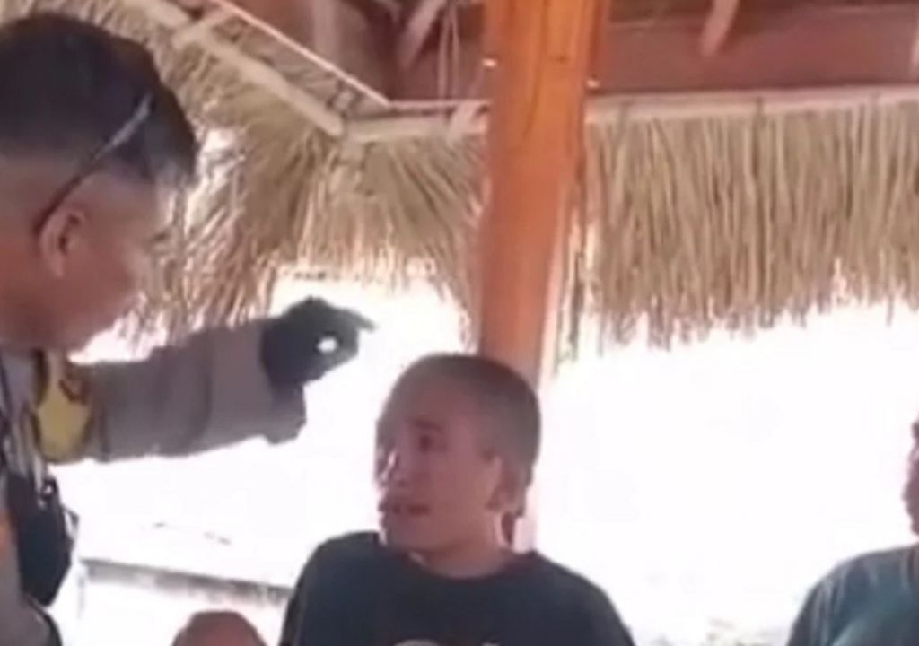Viral! Video Oknum Polisi di Lombok Tengah Tampar Warga - GenPI.co NTB