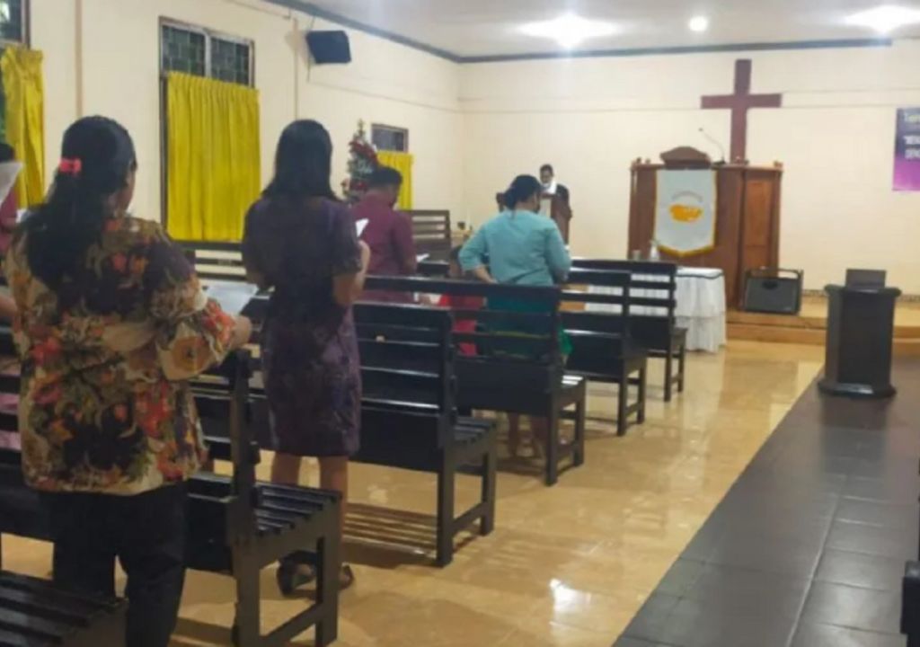 Hujan, Misa Malam Natal di Lombok Tengah Lancar - GenPI.co NTB