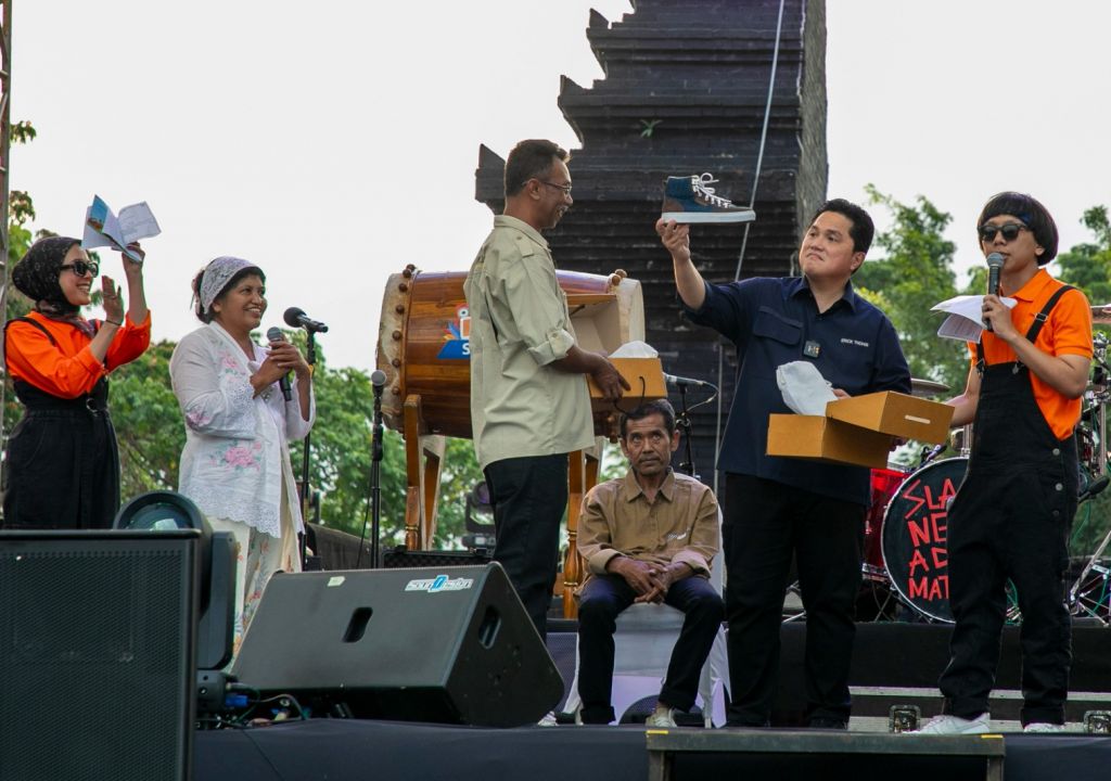 Menteri BUMN Apresiasi Pesta Rakyat Simpedes BRI Berdayakan UMKM Fashion - GenPI.co NTB