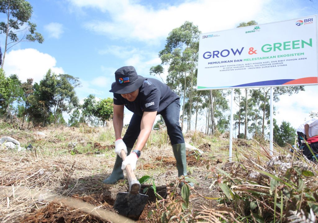 BRI Peduli 'Grow & Green' Untuk Jaga Kelestarian Danau Toba - GenPI.co NTB