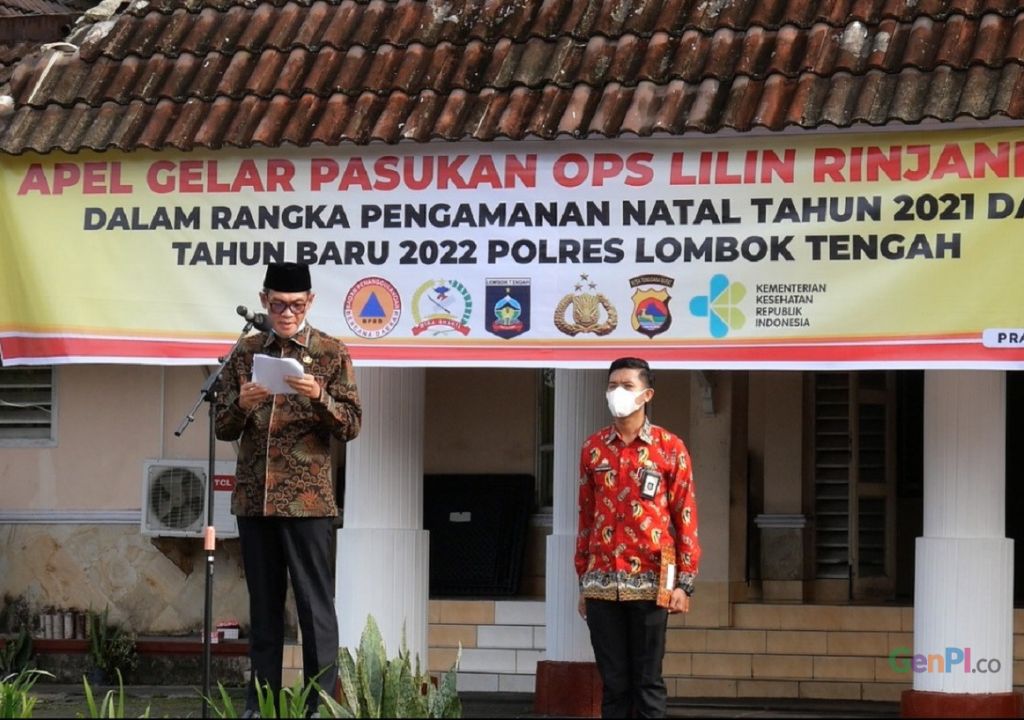 Amankan Nataru, 200 Personel Polisi Lombok Tengah Diturunkan - GenPI.co NTB