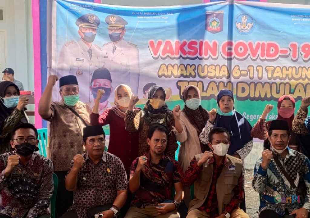 Kinerja Vaksinator Anak di Praya Timur Diacungi Jempol Bupati - GenPI.co NTB