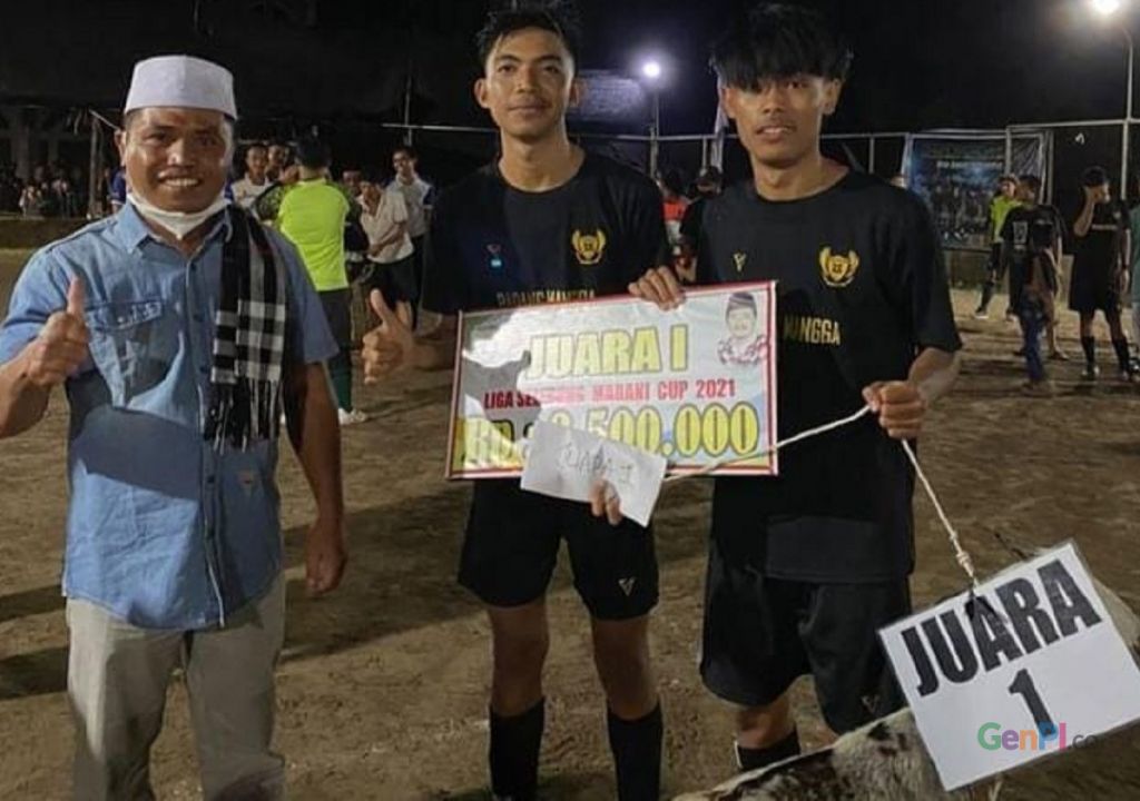 Dukung Event Futsal, DPR Lombok Tengah ini Sumbang 3 Kambing - GenPI.co NTB