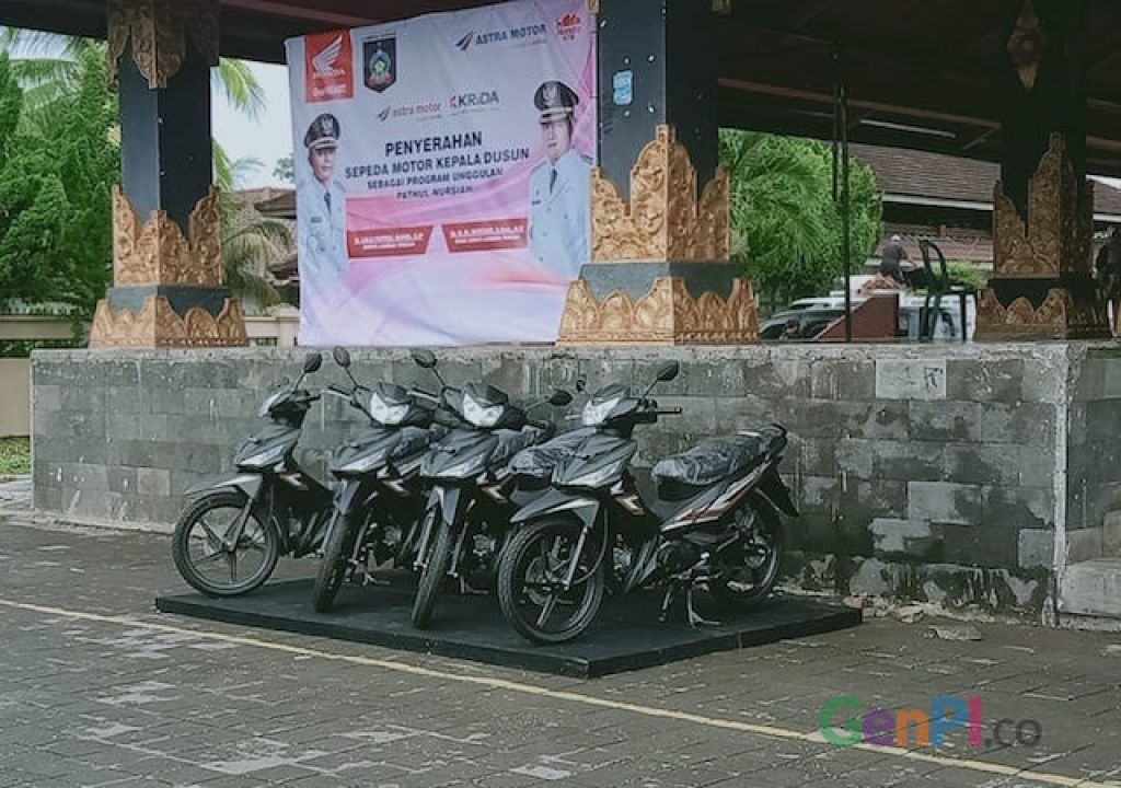 Wow, 700 Motor Baru Diberikan untuk Kadus di Loteng - GenPI.co NTB