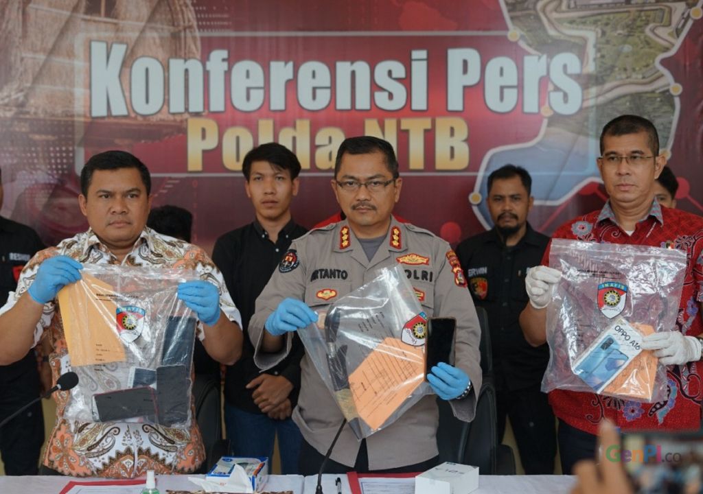 Polda Ringkus 2 Pelaku Pencurian di Lombok Tengah - GenPI.co NTB