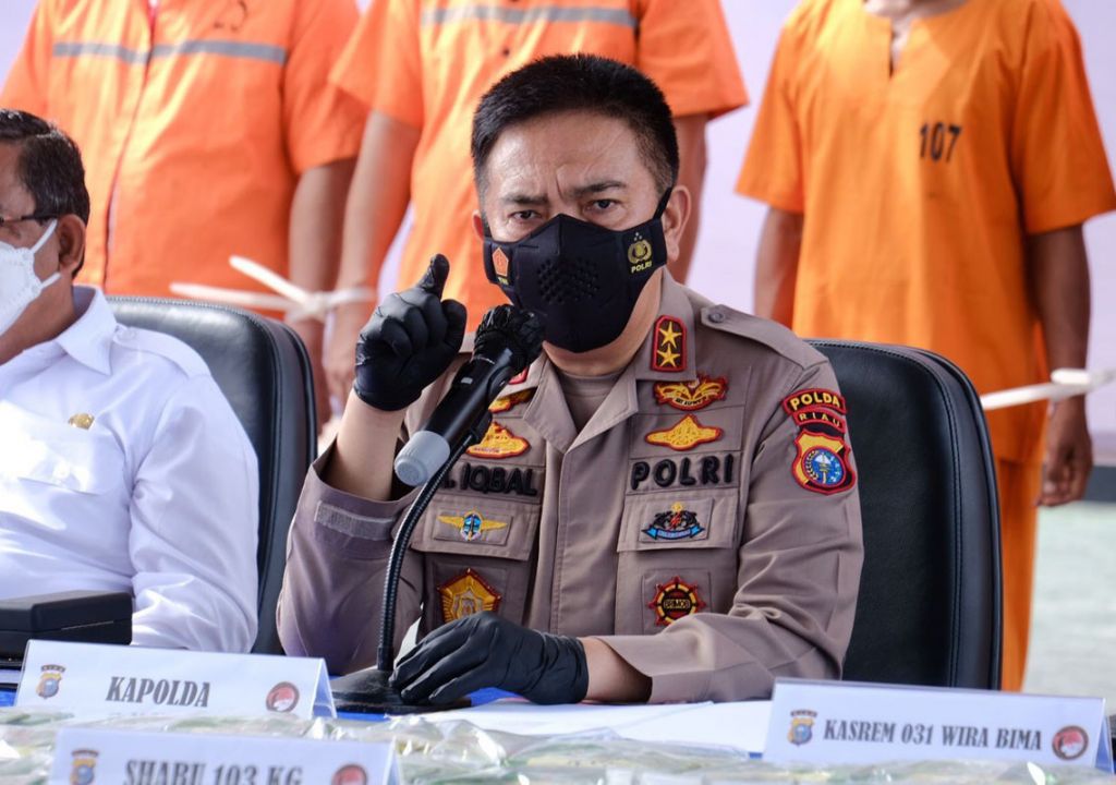 Kapolda Riau: Kelompok Tertentu Tidak Ingin Indonesia Besar - GenPI.co RIAU