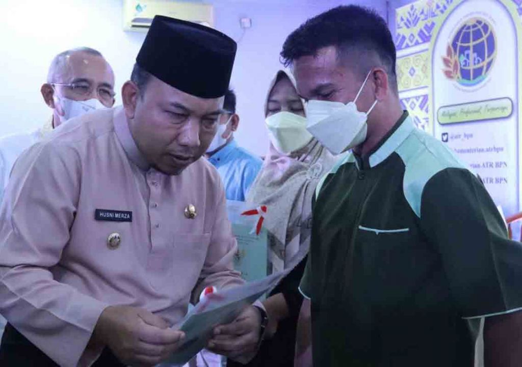 PTSL Mudah, Cepat, dan Buat Lega Masyarakat Kabupaten Siak - GenPI.co RIAU