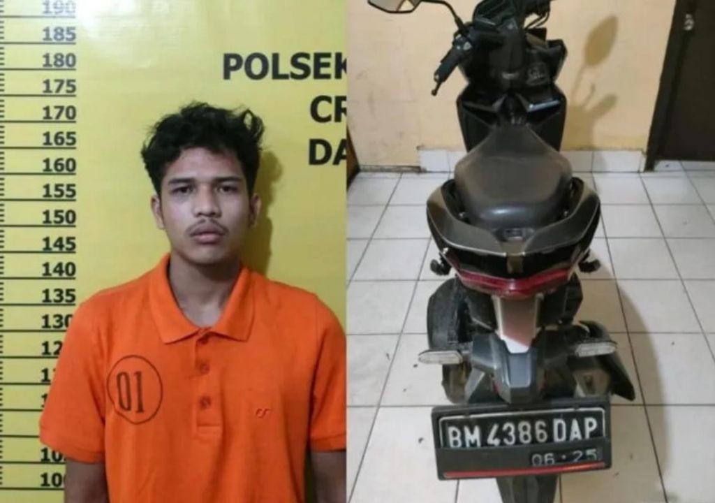 Pelarian Gagal, Pencuri Motor di Bengkalis Diamuk Massa - GenPI.co RIAU