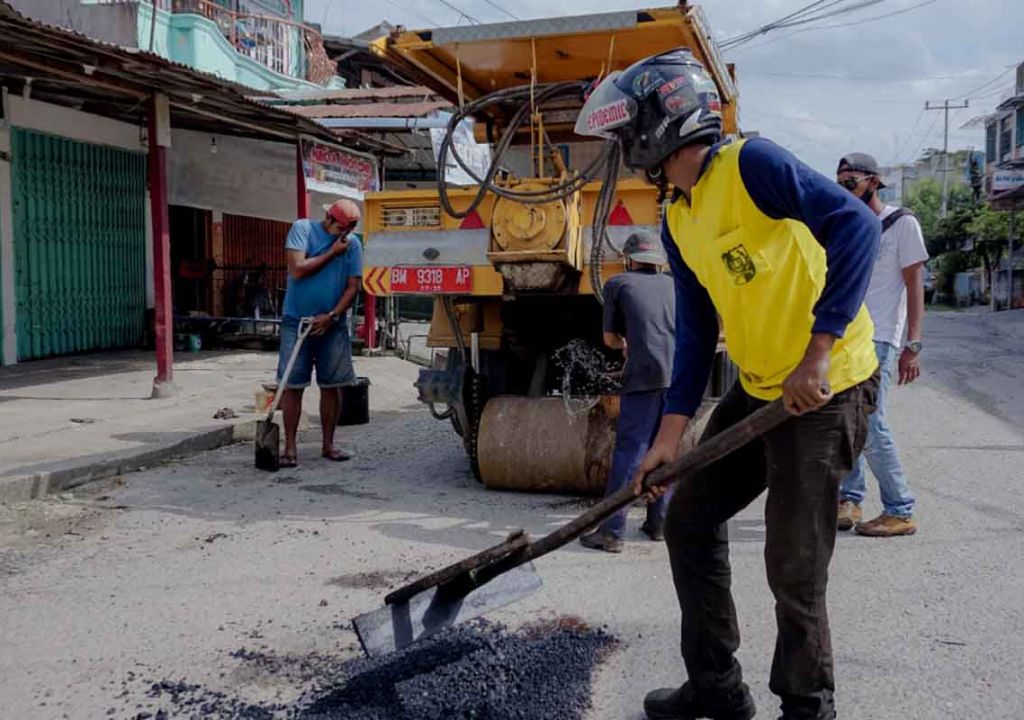 Mantap! 33 Ruas Jalan di Pekanbaru Selesai Diperbaiki Dalam 2 Bulan - GenPI.co RIAU