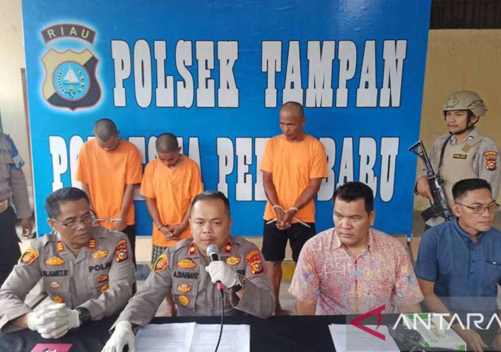 Polisi Bekuk Mantan Kades di Sumsel Curi Motor di Pekanbaru - GenPI.co RIAU