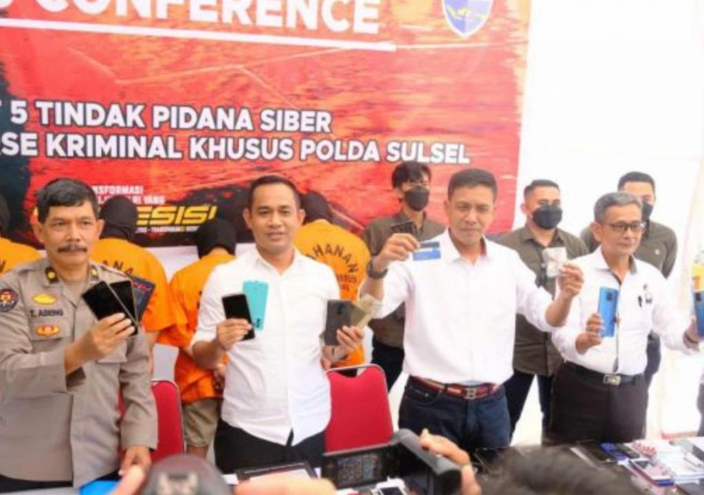 Polda Sulsel Sikat Judi Online, Warga Makassar dan Parepare Ditahan - GenPI.co SULSEL