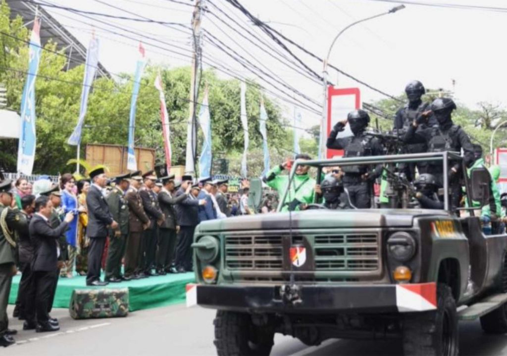 Terus Menjaga Kota Makassar, Moh Ramdhan Pomanto Ucapkan Terima Kasih ke TNI - GenPI.co SULSEL