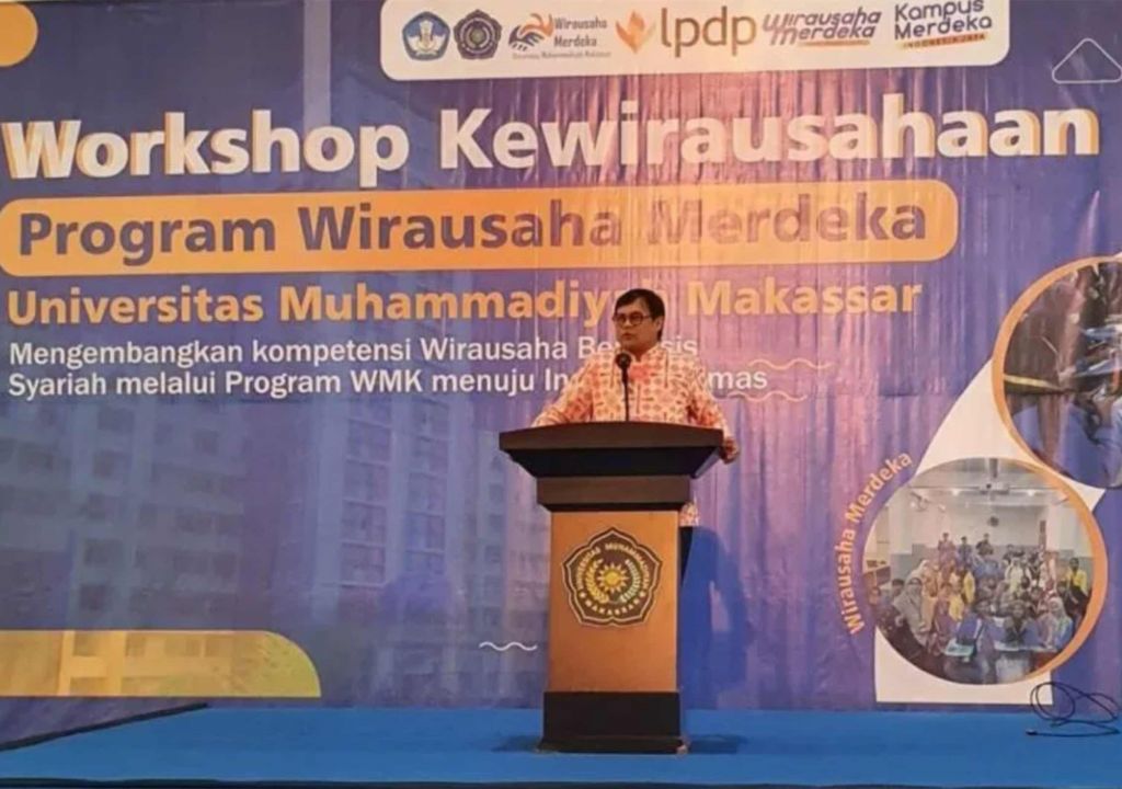 Unismuh Makassar Latih Ribuan Mahasiswa Sulawesi Selatan Wirausaha Syariah - GenPI.co SULSEL