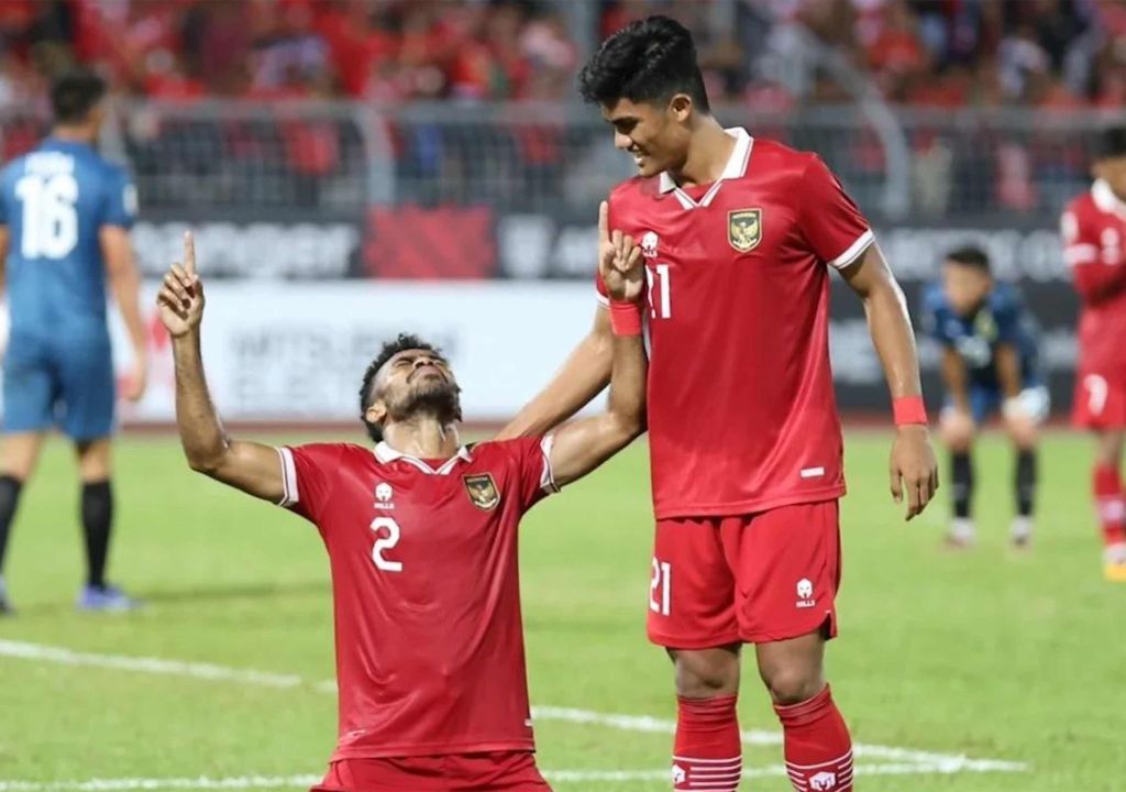 Bek PSM Makassar Persembahkan Gol Timnas Indonesia untuk Keluarga - GenPI.co SULSEL