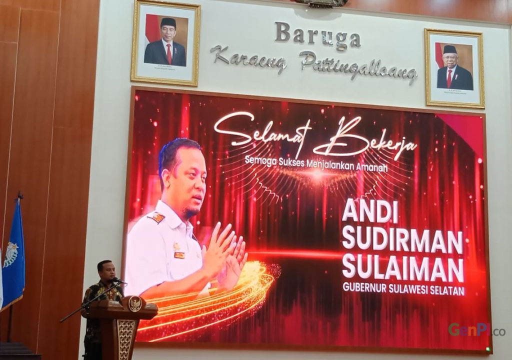 Gubernur Sulsel Andi Sudirman Deg-degan, Sebut Jokowi - GenPI.co SULSEL