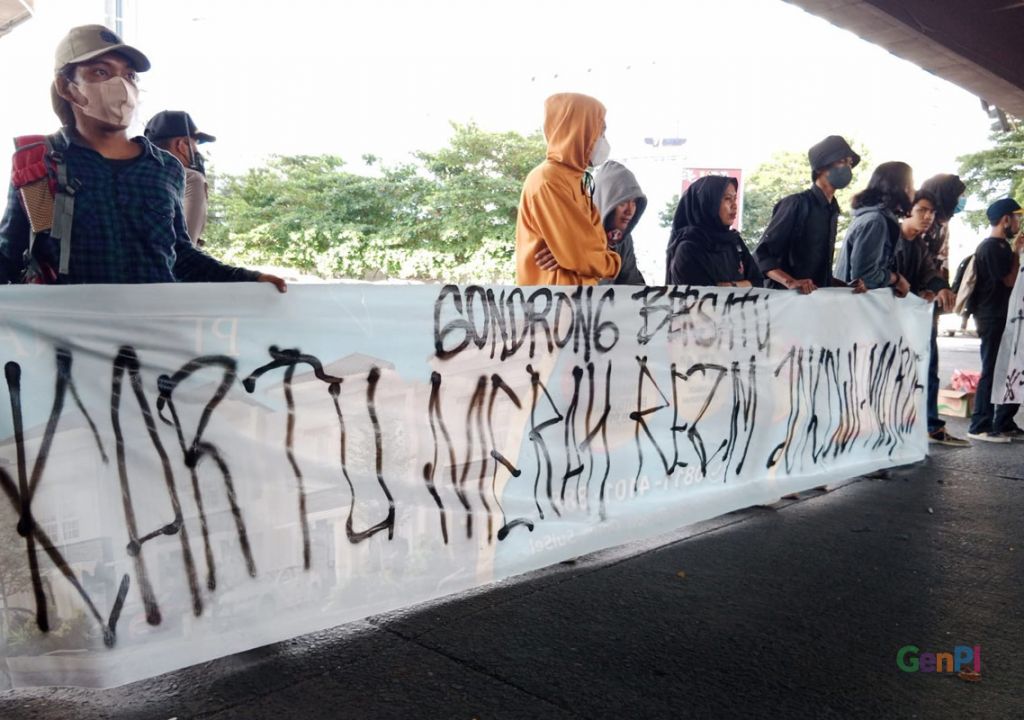 Demo Mahasiswa, Kartu Merah untuk Rezim Jokowi - GenPI.co SULSEL