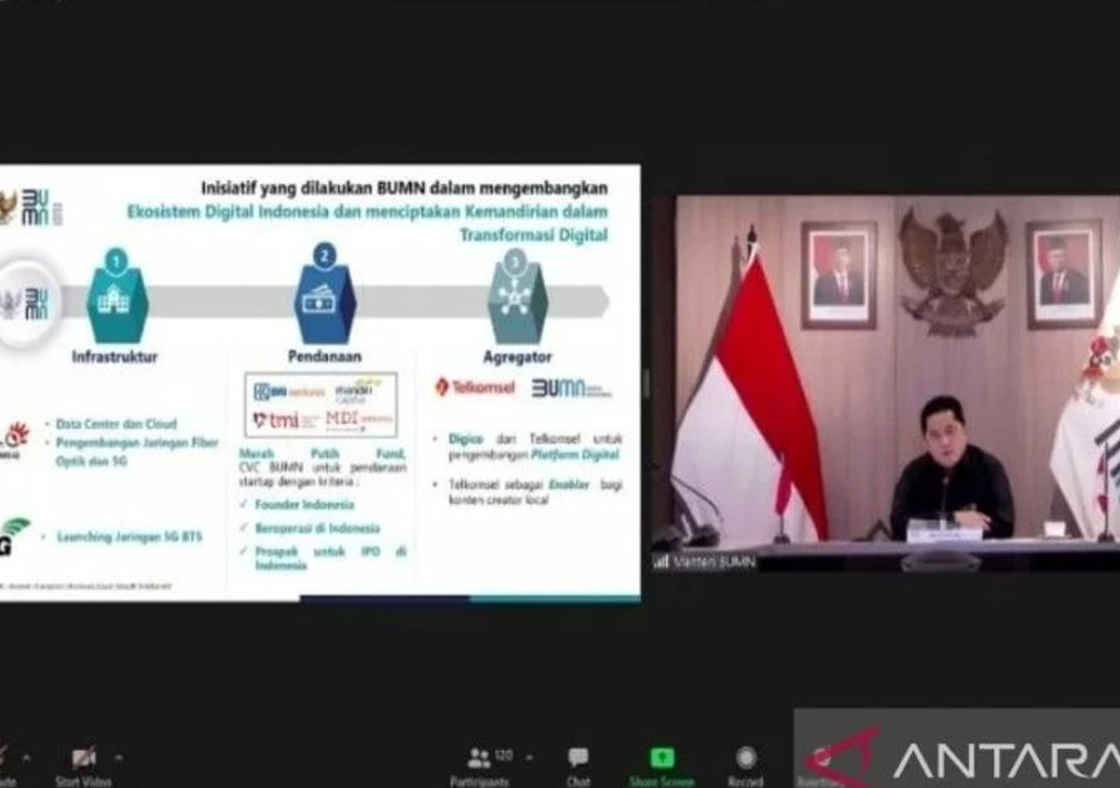 BUMN Siapkan Ekosistem Digital Sendiri untuk Hadapi Disrupsi - GenPI.co SULTRA