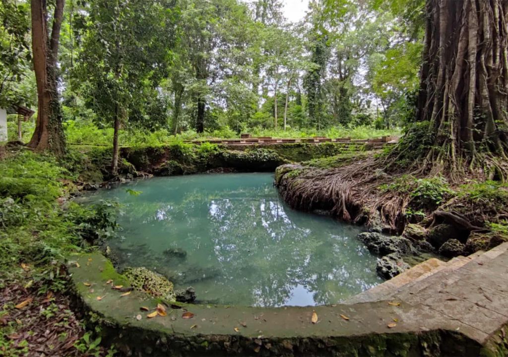 Brrr, Segarnya Mandi di Permandian Matakidi Muna Barat Sultra - GenPI.co SULTRA